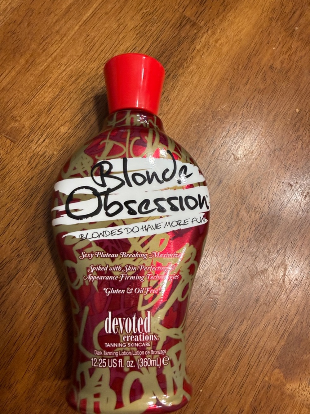 Blonde Obsession Devoted Creations Tanning Lotion